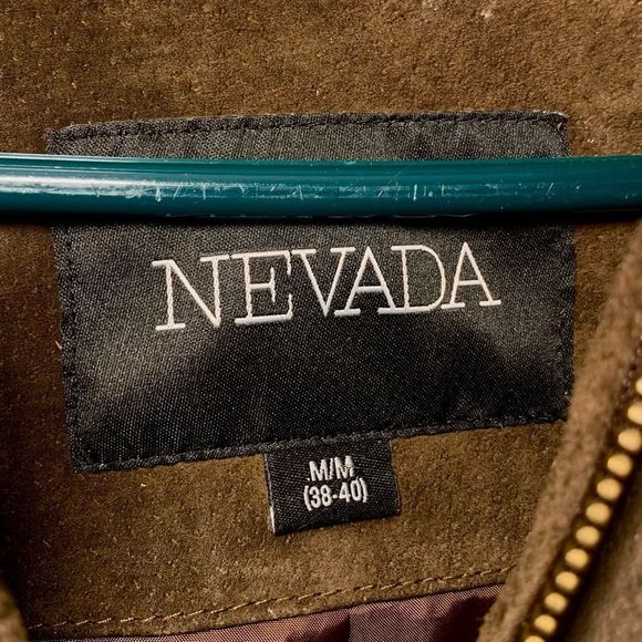 NEVADA Men’s Brown 100% Suede Leather Jacket (Size M- 38-40) - Picture 3 of 16
